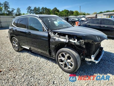 Czwarte zdjęcie samochodu z boku: 2024 BMW X3 SDRIVE30I VIN:5UX43DP05R9W75050 - miniatura