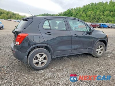 Trzecie zdjęcie samochodu z tyłu: 2015 CHEVROLET TRAX 1LS VIN:KL7CJPSB7FB112385 - miniatura