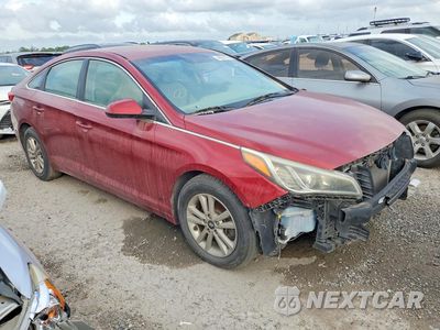 Czwarte zdjęcie samochodu z boku: 2015 HYUNDAI SONATA SE VIN:5NPE24AF9FH192718 - miniatura