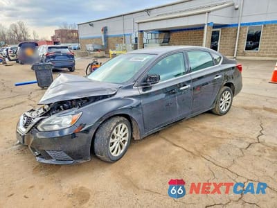 2019 NISSAN SENTRA SV 3N1AB7AP5KY442254 - główne zdjęcie licytacji z USA - miniatura