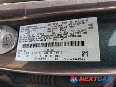 Zdjęcie 13 z 13 samochodu: 2023 FORD ESCAPE ACTIVE VIN:1FMCU9GN6PUA38984 - miniatura