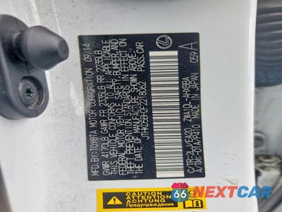 Zdjęcie 13 z 13 samochodu: 2015 LEXUS CT 200 VIN:JTHKD5BH2F2218062 - miniatura