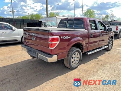 Czwarte zdjęcie samochodu z boku: 2010 FORD F150 SUPERCREW VIN:1FTEW1E88AFD59975 - miniatura