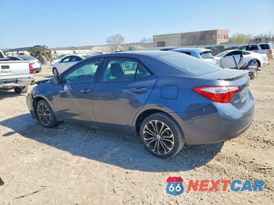 Drugie zdjęcie samochodu z przodu: 2015 TOYOTA COROLLA S PLUS VIN:5YFBURHE1FP350902 - miniatura