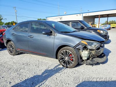 Czwarte zdjęcie samochodu z boku: 2015 TOYOTA COROLLA S PLUS VIN:5YFBURHE3FP349542 - miniatura