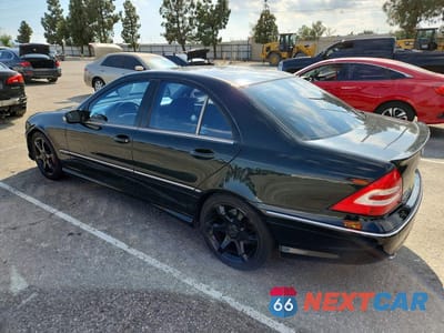 Drugie zdjęcie samochodu z przodu: 2007 MERCEDES-BENZ C 230 VIN:WDBRF52H97F908040 - miniatura