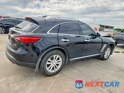 Trzecie zdjęcie samochodu z tyłu: 2013 INFINITI FX37 BASE VIN:JN8CS1MW8DM170329 - miniatura