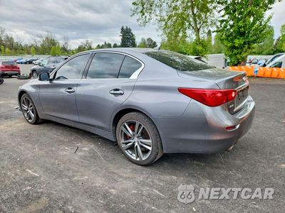 Drugie zdjęcie samochodu z przodu: 2014 INFINITI Q50 SPORT VIN:JN1BV7AR4EM697756 - miniatura