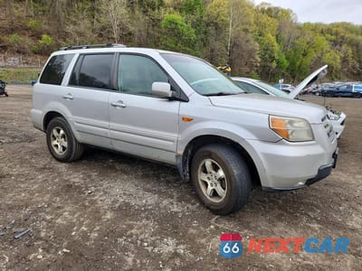 Czwarte zdjęcie samochodu z boku: 2008 HONDA PILOT EX VIN:5FNYF18408B006165 - miniatura