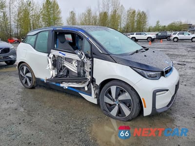 Czwarte zdjęcie samochodu z boku: 2019 BMW I3 BEV VIN:WBY8P2C57K7D00518 - miniatura