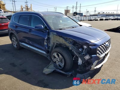 Czwarte zdjęcie samochodu z boku: 2021 HYUNDAI SANTA FE SEL VIN:5NMS24AJ3MH346020 - miniatura
