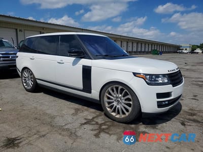 Czwarte zdjęcie samochodu z boku: 2015 LAND ROVER RANGE ROVER SUPERCHARGED VIN:SALGS3TF0FA242860 - miniatura