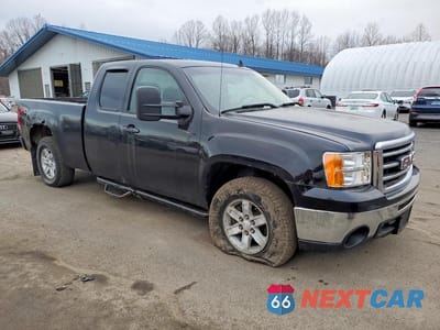 Czwarte zdjęcie samochodu z boku: 2013 GMC SIERRA K1500 SLE VIN:1GTR2VE74DZ115514 - miniatura