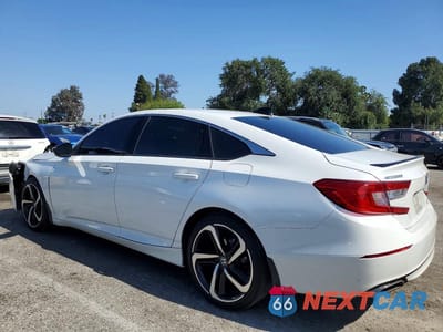 Drugie zdjęcie samochodu z przodu: 2022 HONDA ACCORD SPORT SE VIN:1HGCV1F4XNA102939 - miniatura
