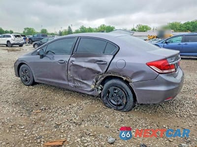 Drugie zdjęcie samochodu z przodu: 2014 HONDA CIVIC LX VIN:19XFB2F51EE048768 - miniatura