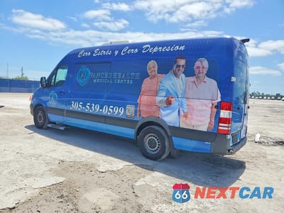 Drugie zdjęcie samochodu z przodu: 2017 MERCEDES BENZ SPRINTER 2500 VIN:WDZPE8CDXHP517418 - miniatura