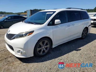 2016 TOYOTA SIENNA LE 8-PASSENGER 5TDXK3DC4GS742181 - główne zdjęcie licytacji z USA - miniatura