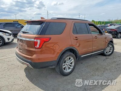 Trzecie zdjęcie samochodu z tyłu: 2017 FORD EXPLORER XLT VIN:1FM5K7D80HGA92170 - miniatura