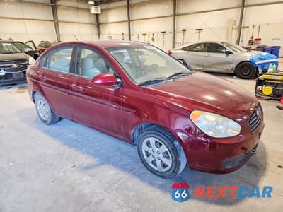 Czwarte zdjęcie samochodu z boku: 2009 HYUNDAI ACCENT GLS VIN:KMHCN46C29U294719 - miniatura