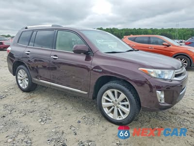 Czwarte zdjęcie samochodu z boku: 2011 TOYOTA HIGHLANDER HYBRID LIMITED VIN:JTEDC3EH1B2003825 - miniatura
