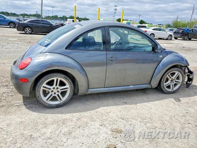 Trzecie zdjęcie samochodu z tyłu: 2003 VOLKSWAGEN NEW BEETLE GLS TDI VIN:3VWCP21C43M403667 - miniatura