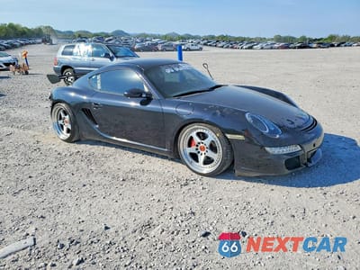 Czwarte zdjęcie samochodu z boku: 2006 PORSCHE CAYMAN S VIN:WP0AB29836U780449 - miniatura