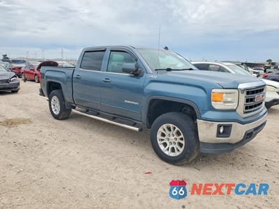 Czwarte zdjęcie samochodu z boku: 2014 GMC SIERRA K1500 SLE VIN:3GTU2UEC0EG311243 - miniatura