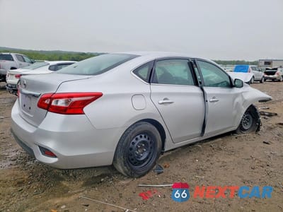 Trzecie zdjęcie samochodu z tyłu: 2019 NISSAN SENTRA S VIN:3N1AB7AP6KY378290 - miniatura