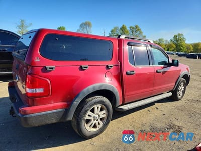Trzecie zdjęcie samochodu z tyłu: 2010 FORD EXPLORER SPORT TRAC XLT VIN:1FMEU5BE4AUF04847 - miniatura
