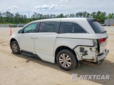 Drugie zdjęcie samochodu z przodu: 2014 HONDA ODYSSEY EXL VIN:5FNRL5H62EB127216 - miniatura