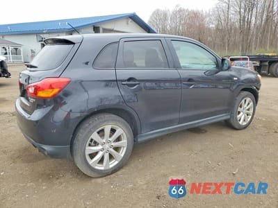 Trzecie zdjęcie samochodu z tyłu: 2014 MITSUBISHI OUTLANDER SPORT ES VIN:4A4AR3AU6EE021886 - miniatura