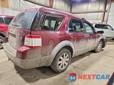 Trzecie zdjęcie samochodu z tyłu: 2008 FORD TAURUS X SEL VIN:1FMDK02W48GA39122 - miniatura
