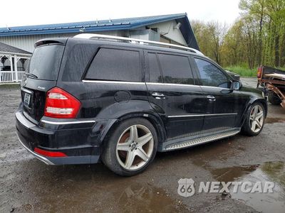 Trzecie zdjęcie samochodu z tyłu: 2010 MERCEDES-BENZ GL 550 4MATIC VIN:4JGBF8GE0AA570000 - miniatura