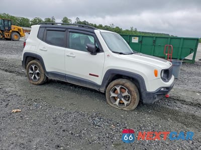 Czwarte zdjęcie samochodu z boku: 2019 JEEP RENEGADE TRAILHAWK VIN:ZACNJBC17KPK13038 - miniatura