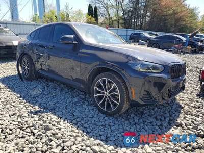 Czwarte zdjęcie samochodu z boku: 2023 BMW X4 M40I VIN:5UX43DT03P9P44367 - miniatura