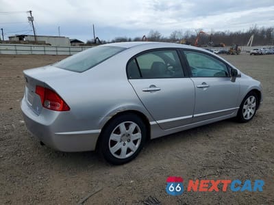 Trzecie zdjęcie samochodu z tyłu: 2007 HONDA CIVIC LX VIN:2HGFA16517H302002 - miniatura