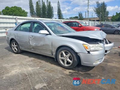 Czwarte zdjęcie samochodu z boku: 2009 HYUNDAI SONATA SE V6 VIN:5NPEU46F19H472169 - miniatura