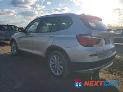 Drugie zdjęcie samochodu z przodu: 2013 BMW X3 XDRIVE28I VIN:5UXWX9C53D0A17528 - miniatura