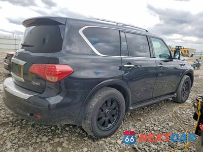 Trzecie zdjęcie samochodu z tyłu: 2017 INFINITI QX80 BASE VIN:JN8AZ2NC1H9430592 - miniatura