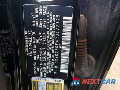 Zdjęcie 13 z 13 samochodu: 2024 KIA SPORTAGE EX VIN:5XYK33DF4RG177125 - miniatura