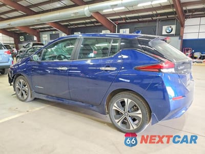 Drugie zdjęcie samochodu z przodu: 2019 NISSAN LEAF SV PLUS VIN:1N4BZ1CP9KC313617 - miniatura