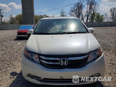 Piąte zdjęcie samochodu w środku: 2016 HONDA ODYSSEY EXL VIN:5FNRL5H66GB058940 - miniatura