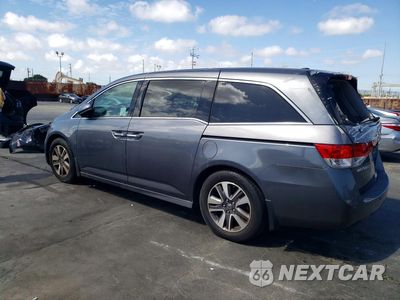 Drugie zdjęcie samochodu z przodu: 2014 HONDA ODYSSEY TOURING VIN:5FNRL5H95EB041876 - miniatura