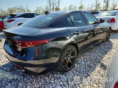 Trzecie zdjęcie samochodu z tyłu: 2019 ALFA ROMEO GIULIA TI VIN:ZARFANBN0K7608212 - miniatura