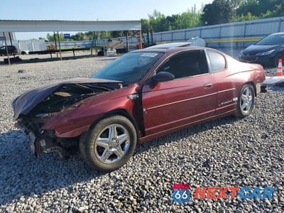 2002 CHEVROLET MONTECARLO 2G1WX15K629143638 - główne zdjęcie licytacji z USA - miniatura