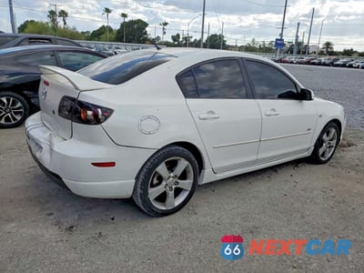 Trzecie zdjęcie samochodu z tyłu: 2006 MAZDA 3 S VIN:JM1BK323761500364 - miniatura