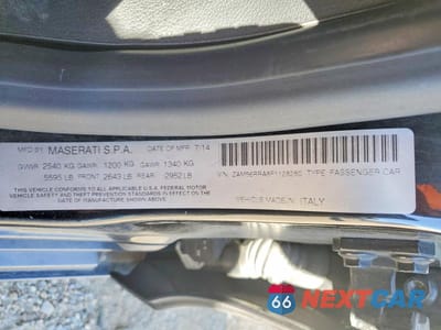 Zdjęcie 12 z 12 samochodu: 2015 MASERATI QUATTROPORTE S VIN:ZAM56RRA8F1128280 - miniatura