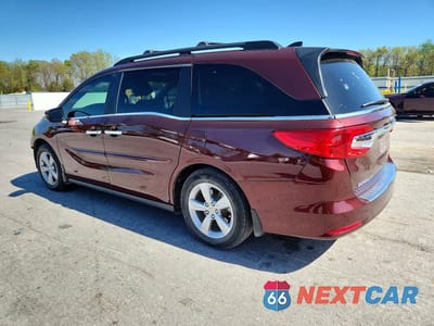 Drugie zdjęcie samochodu z przodu: 2019 HONDA ODYSSEY EXL VIN:5FNRL6H7XKB045860 - miniatura