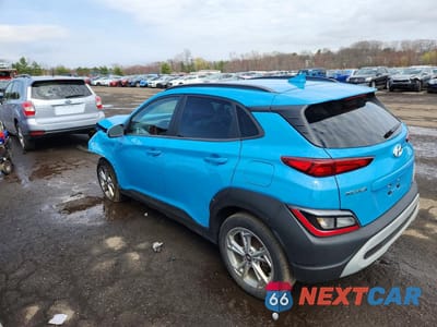 Drugie zdjęcie samochodu z przodu: 2023 HYUNDAI KONA SEL VIN:KM8K6CAB6PU995648 - miniatura