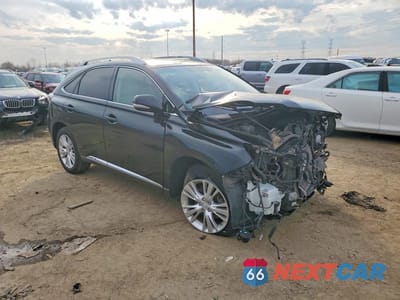 Czwarte zdjęcie samochodu z boku: 2010 LEXUS RX 450H BASE VIN:JTJBC1BA9A2405420 - miniatura